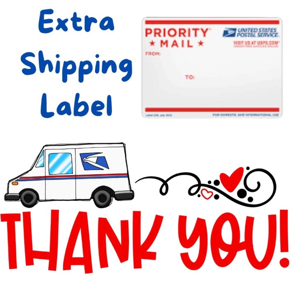 Extra shipping label